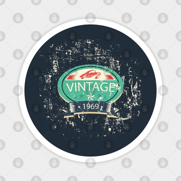 Vintage 1969 Magnet by Elysian Alcove